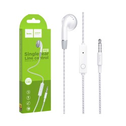 Hoco Earphone M61 Nice Tone for Single Ear with 3.5mm 1.2m White Hoco Earphone M61 Nice Tone for Single Ear with 3.5mm 1.2m White